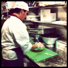 Sous Chef Daniel is preparing the Czech Republic #ValleyCafe (@ejane27)
