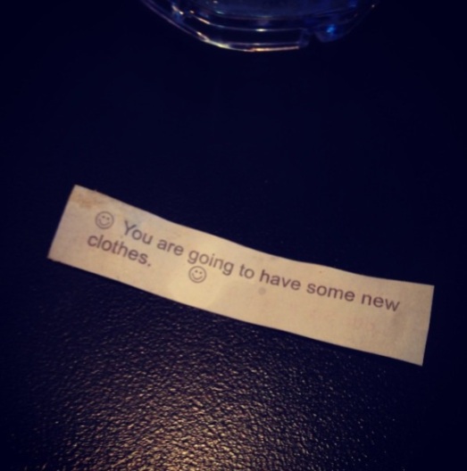 Fortune cookies from Myanmar give some funny fortunes (photo cred: @natebrusa)