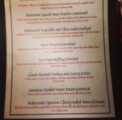 "Talk about an international menu #valleycafe #Marist" (@albertech842)